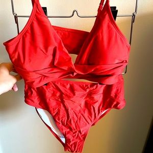 Cupshe Orange Bikini - TAGS ON